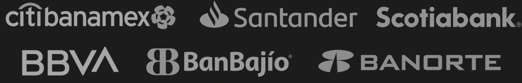 Tarjetas participantes: Citibanamex, Santander, Scotiabank, BBVA, BanBajio y Banorte