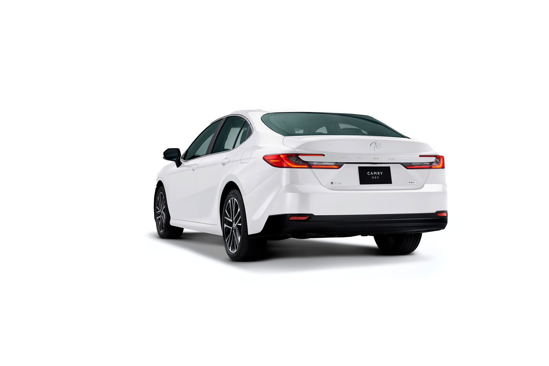 Vista trasera de Toyota Camry HEV