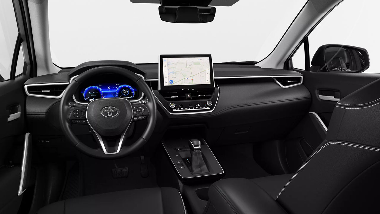 Interior de Toyota Corolla Cross