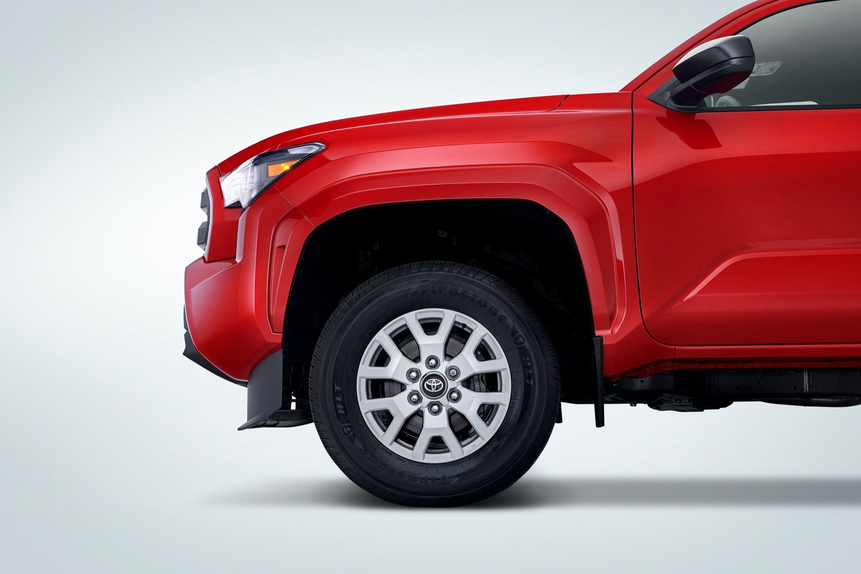 Detalle lateral de Toyota Tacoma
