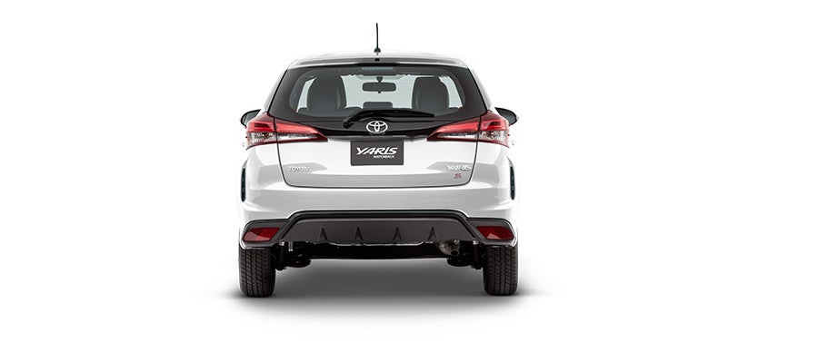 Vista trasera de Toyota Yaris HB